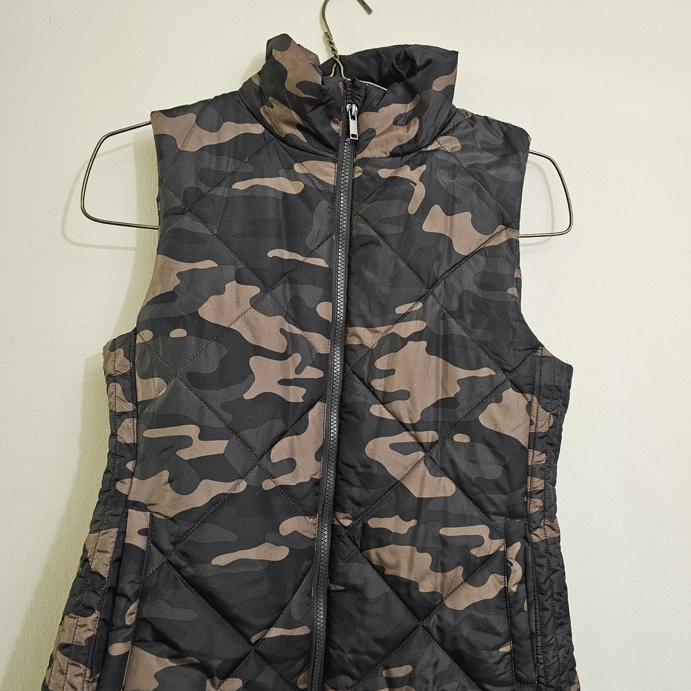 Camouflage Quilted Vest